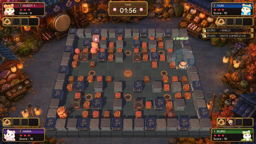 Скриншот 2 к игре Hamsuri : Bomb Festival