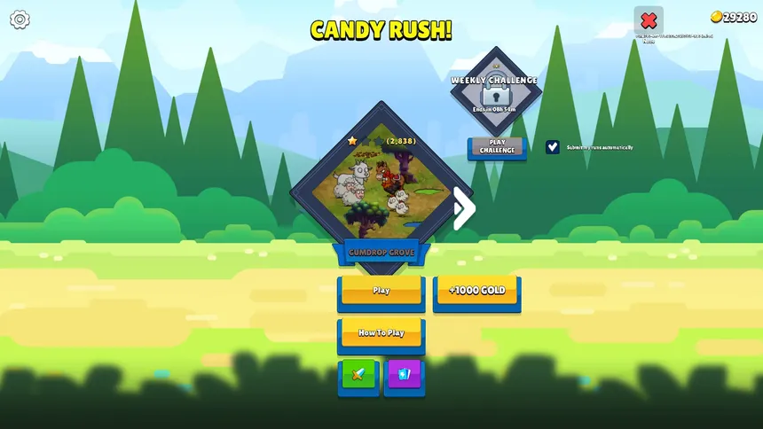 Скриншот 4 к игре Candy Rush!