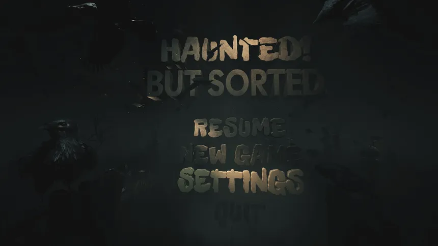 Скриншот 1 к игре Haunted! But Sorted.