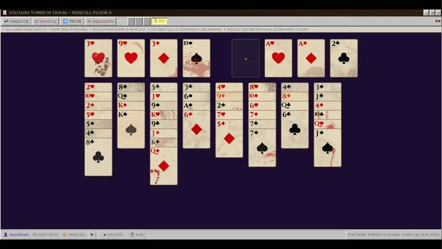 Скриншот 3 к игре The Solitaire Tower of Doom