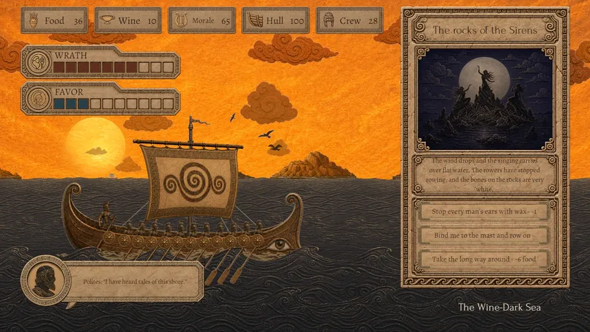 Скриншот 3 к игре ODYSSEY: Wine-Dark Sea