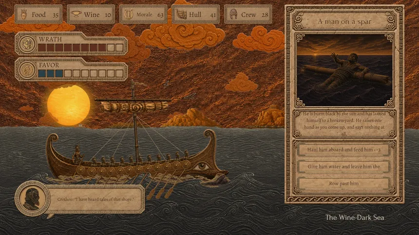 Скриншот 4 к игре ODYSSEY: Wine-Dark Sea