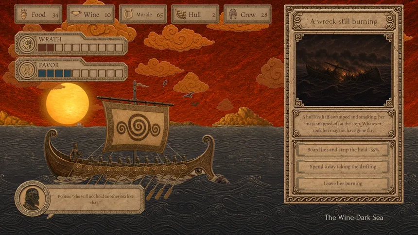 Скриншот 5 к игре ODYSSEY: Wine-Dark Sea