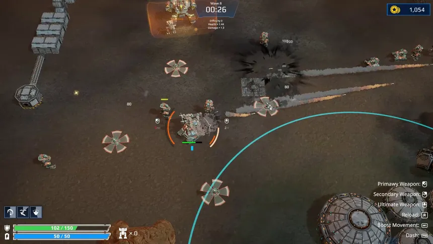 Скриншот 2 к игре STEEL VANGUARD:Project ARES