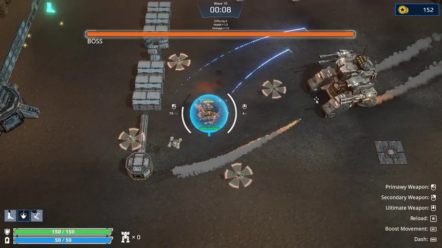 Скриншот 3 к игре STEEL VANGUARD:Project ARES