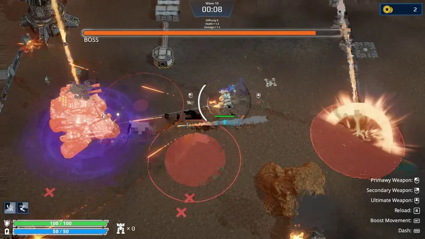 Скриншот 4 к игре STEEL VANGUARD:Project ARES