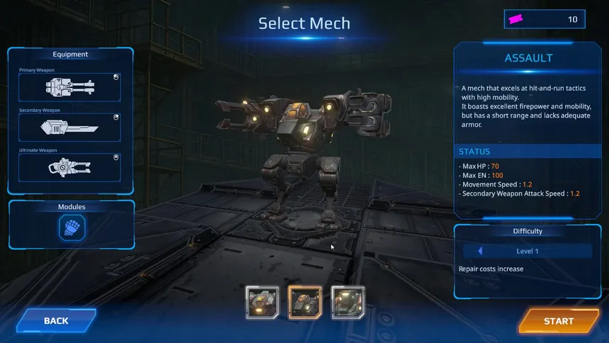 Скриншот 5 к игре STEEL VANGUARD:Project ARES
