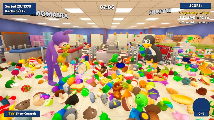 Скриншот 1 к игре Tidy Up with Friends: At the Supermarket