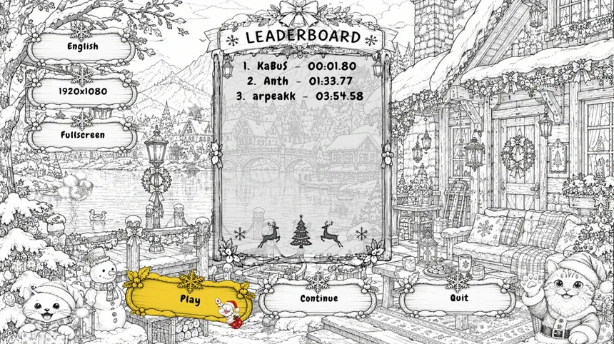 Скриншот 3 к игре Christmas Mystery: 100 Hidden Cats