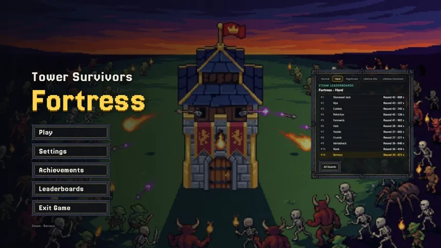 Скриншот 8 к игре Tower Survivors: Fortress