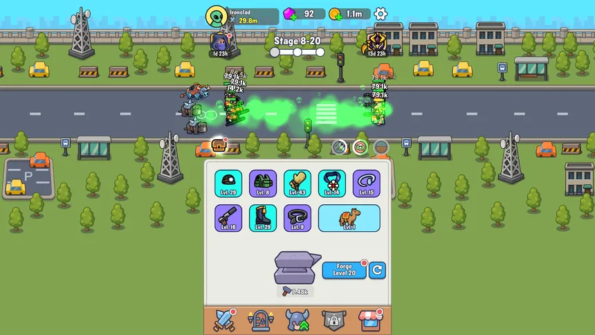 Скриншот 8 к игре Battle Forger: Idle Blacksmith RPG