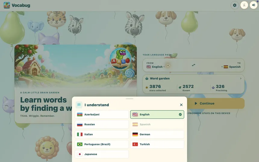 Скриншот 3 к игре Vocabug