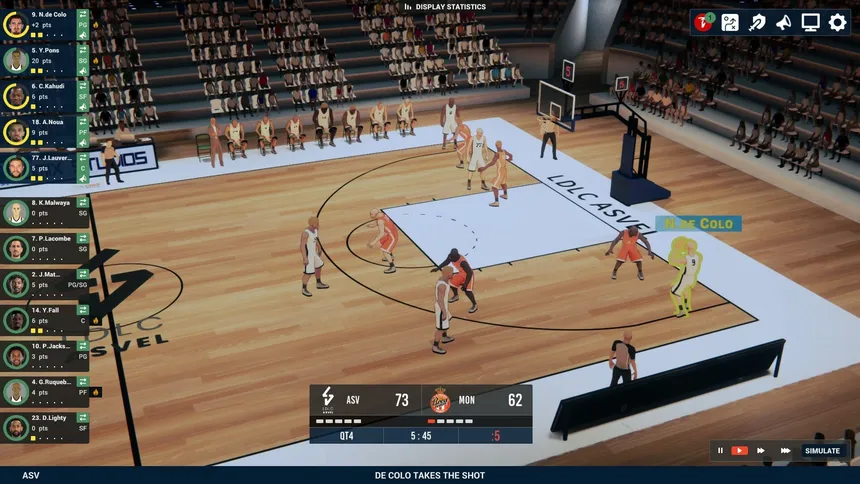 Скриншот 2 к игре Pro Basketball Manager 2023
