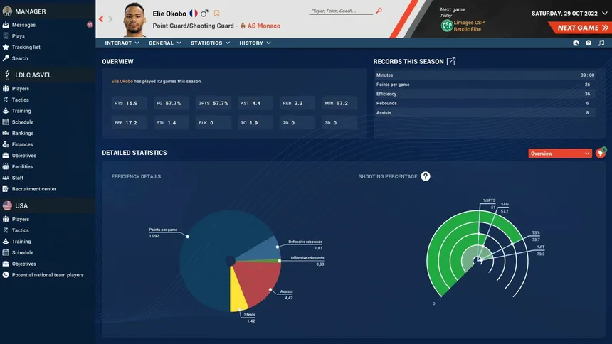 Скриншот 3 к игре Pro Basketball Manager 2023