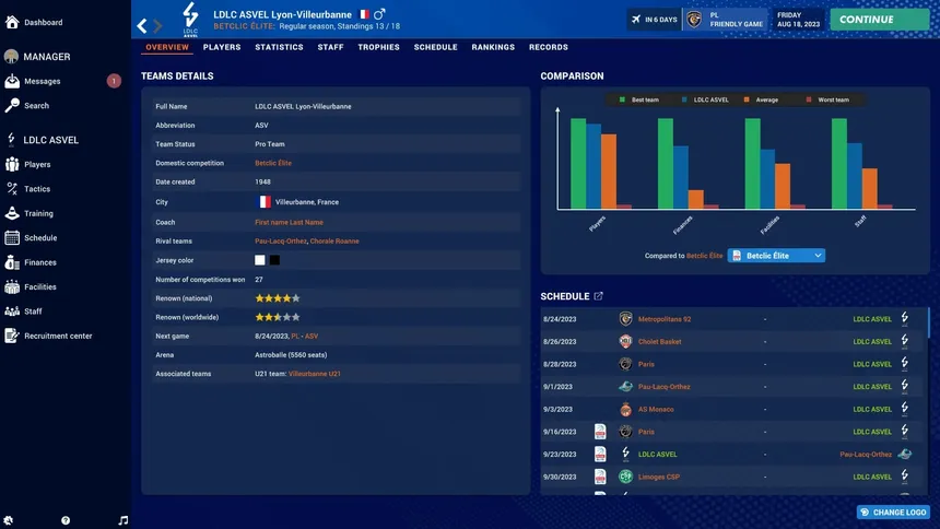 Скриншот 4 к игре Pro Basketball Manager 2024