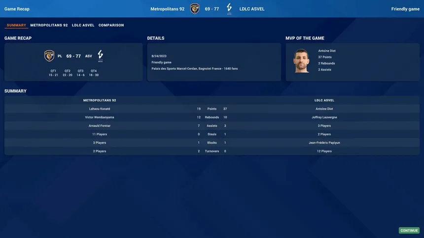 Скриншот 7 к игре Pro Basketball Manager 2024
