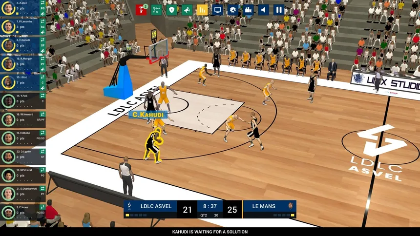 Скриншот 1 к игре Pro Basketball Manager 2022