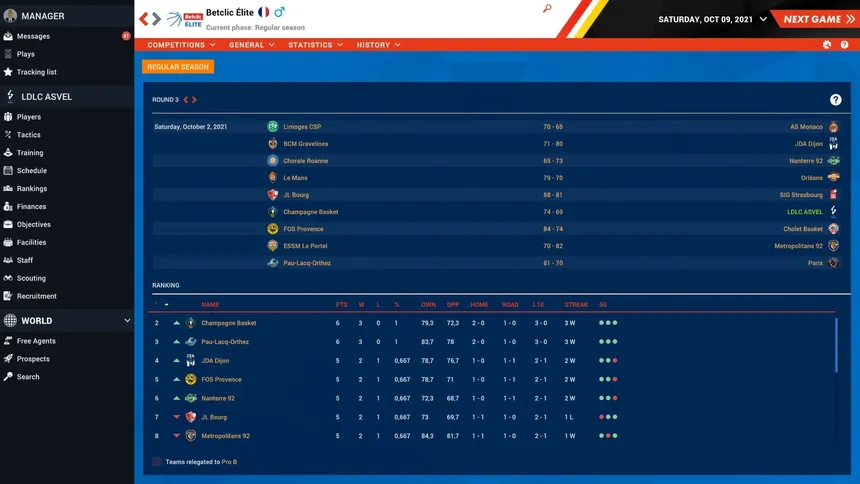 Скриншот 5 к игре Pro Basketball Manager 2022