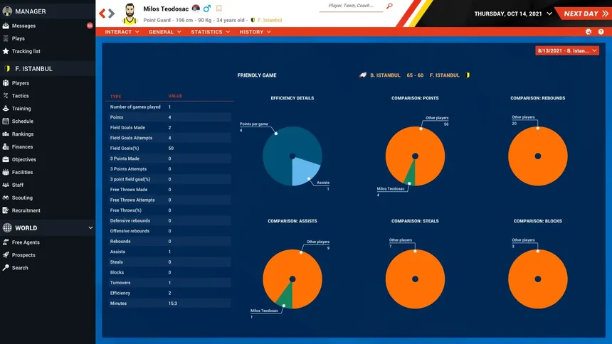 Скриншот 6 к игре Pro Basketball Manager 2022