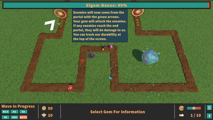 Скриншот 1 к игре Elgem TD