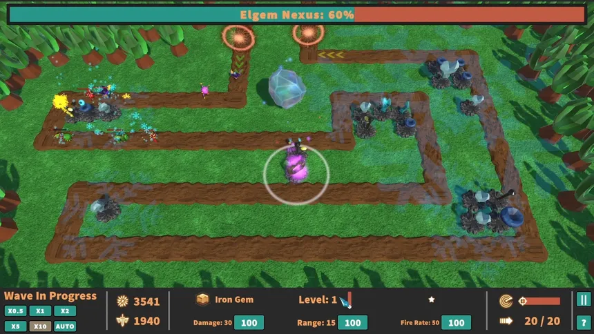 Скриншот 2 к игре Elgem TD