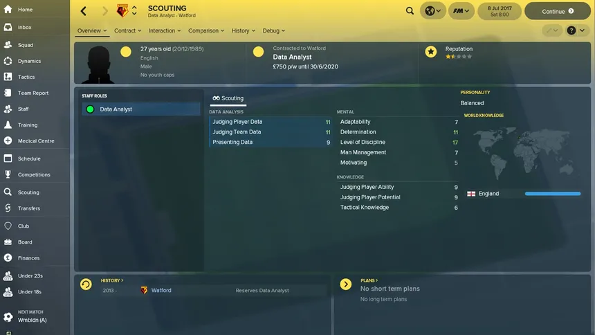 Скриншот 7 к игре Football Manager 2018
