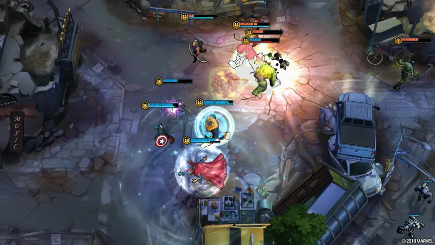 Скриншот 7 к игре Marvel End Time Arena