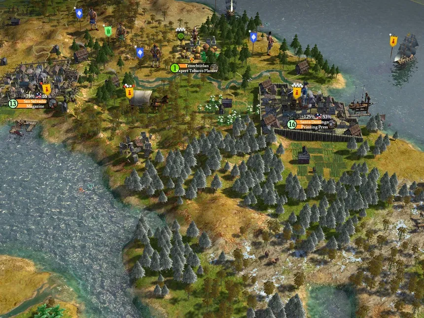Скриншот 5 к игре Sid Meier's Civilization IV: Colonization