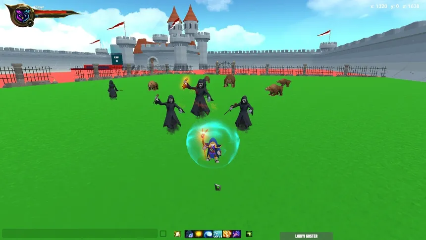 Скриншот 3 к игре Wizard War Online