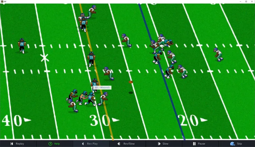 Скриншот 1 к игре Pro Strategy Football 2026