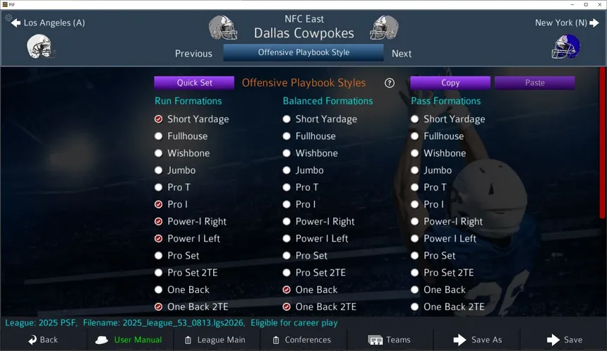 Скриншот 5 к игре Pro Strategy Football 2026