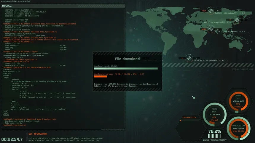 Скриншот 3 к игре Hacker Evolution IMMERSION