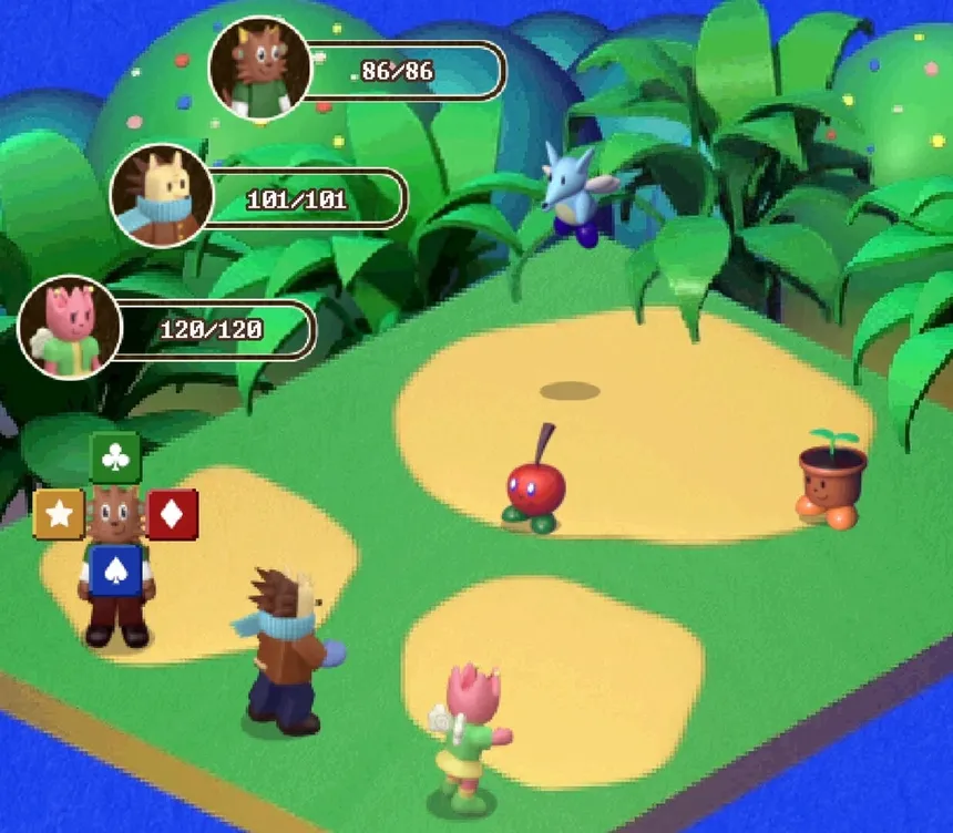 Скриншот 1 к игре Gary Goat RPG! Legend of the Jewel Seeds