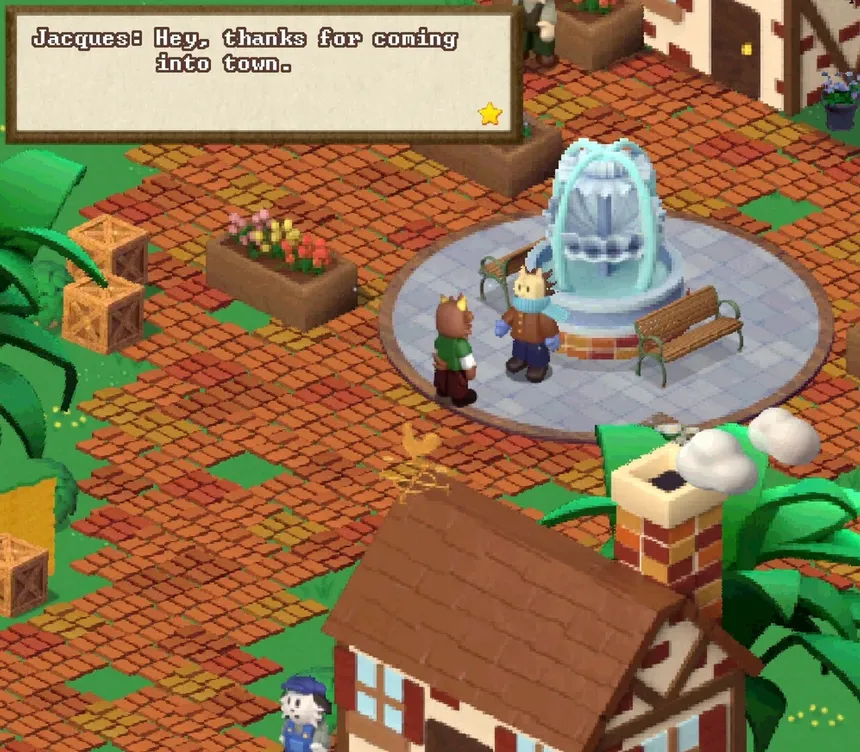 Скриншот 2 к игре Gary Goat RPG! Legend of the Jewel Seeds