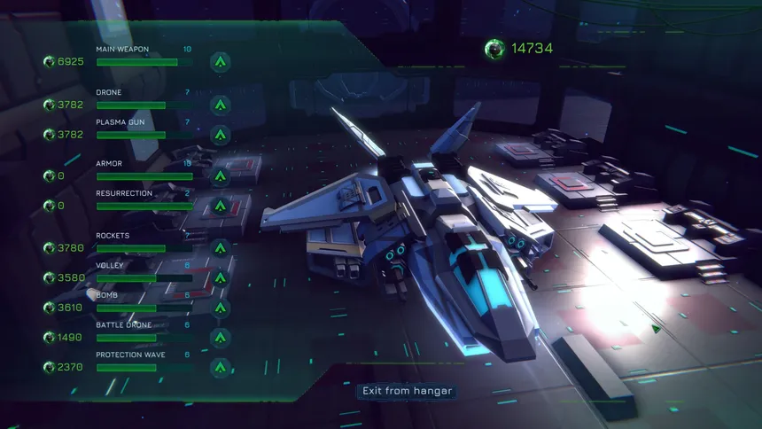 Скриншот 2 к игре Astro Flame: Starfighter