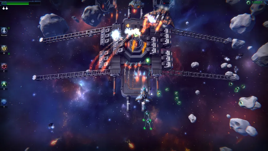 Скриншот 6 к игре Astro Flame: Starfighter