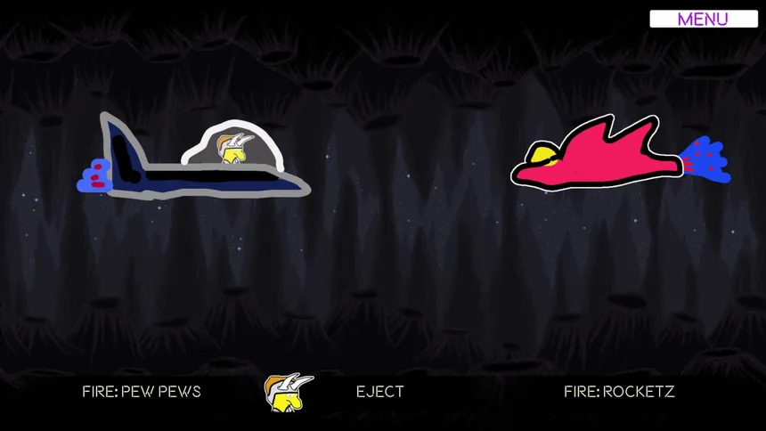 Скриншот 4 к игре Dinosaur Shakespeare 3: They Are On The Moon Now And It Escalated Quickly - Bloodcore Edition