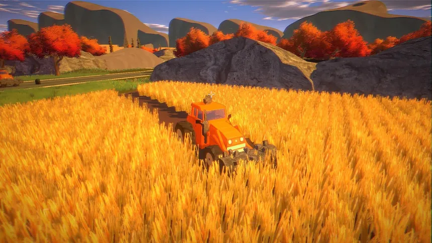 Скриншот 1 к игре Teddy the Tractor