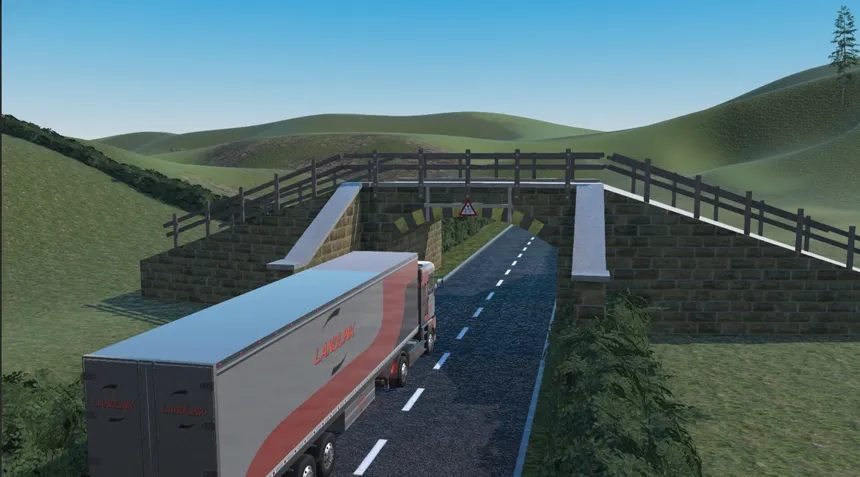 Скриншот 1 к игре Virtual Driving School: Trucks