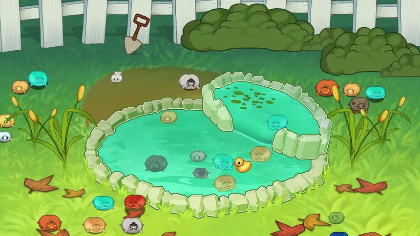 Скриншот 1 к игре Plump! Dumb Frog Pond