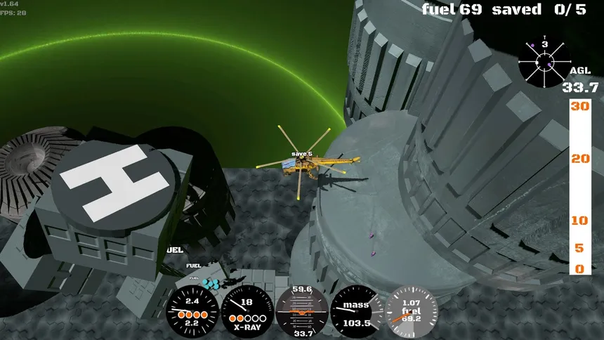 Скриншот 5 к игре Rescue Heli RH407
