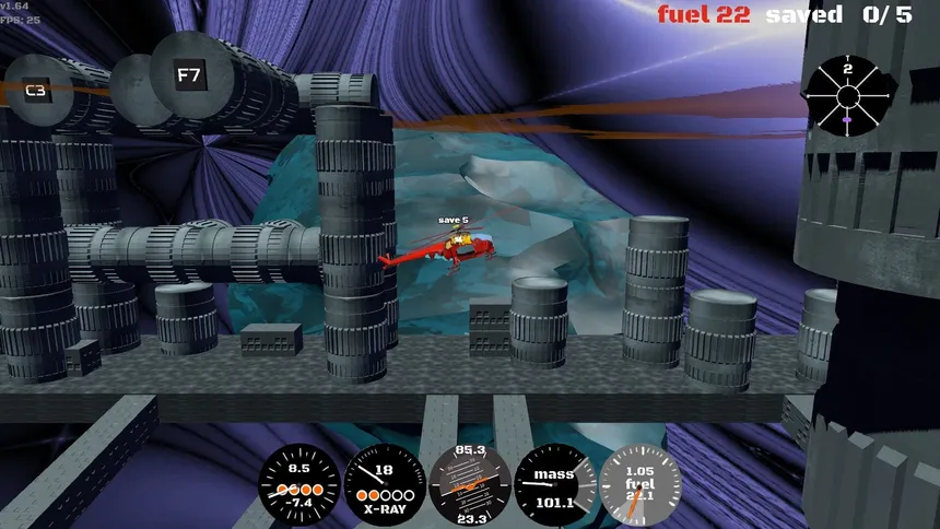 Скриншот 8 к игре Rescue Heli RH407