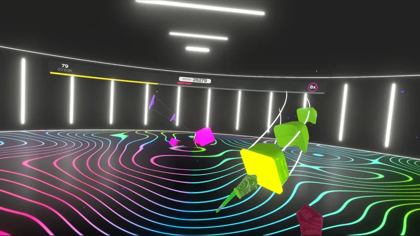 Скриншот 1 к игре Beat the Beats VR