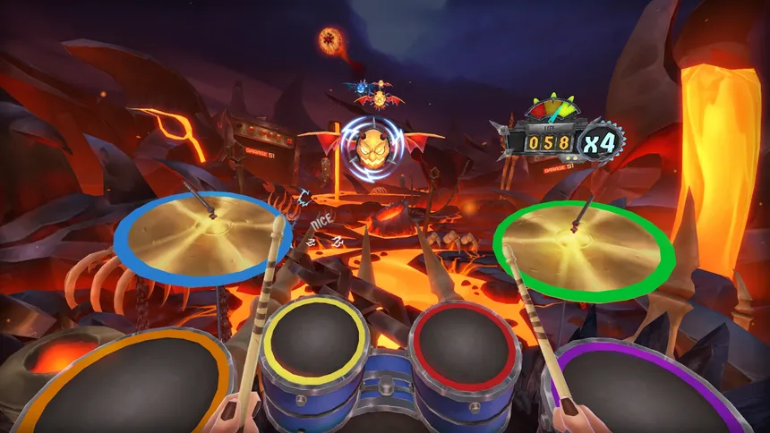 Скриншот 1 к игре Drums Rock