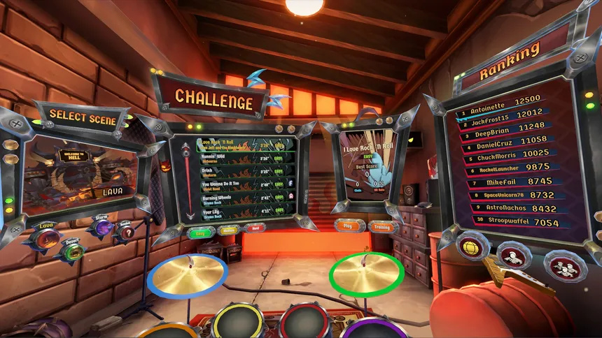 Скриншот 6 к игре Drums Rock