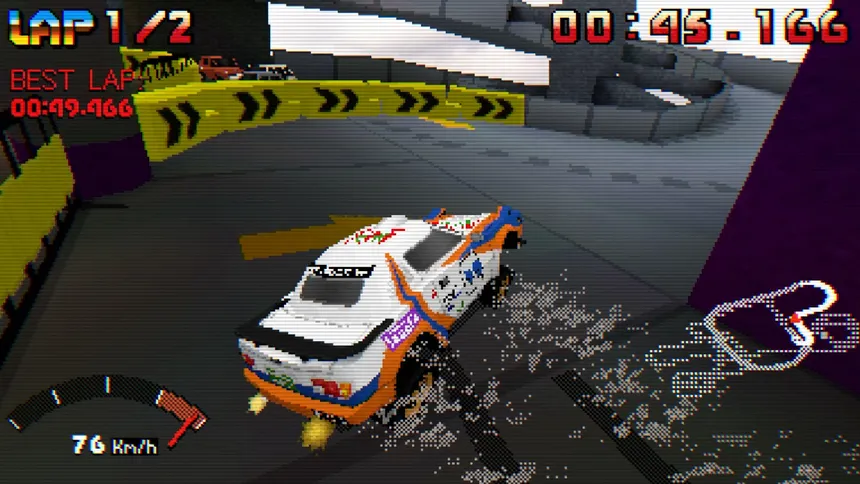 Скриншот 1 к игре Parking Garage Rally Circuit