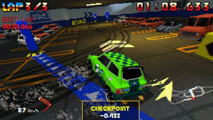 Скриншот 2 к игре Parking Garage Rally Circuit
