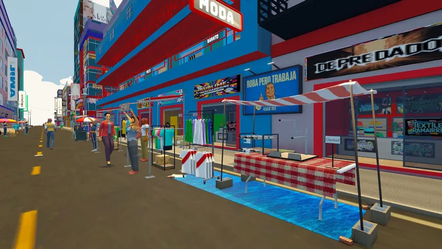 Скриншот 2 к игре Gamarra - Street Vendor Simulator