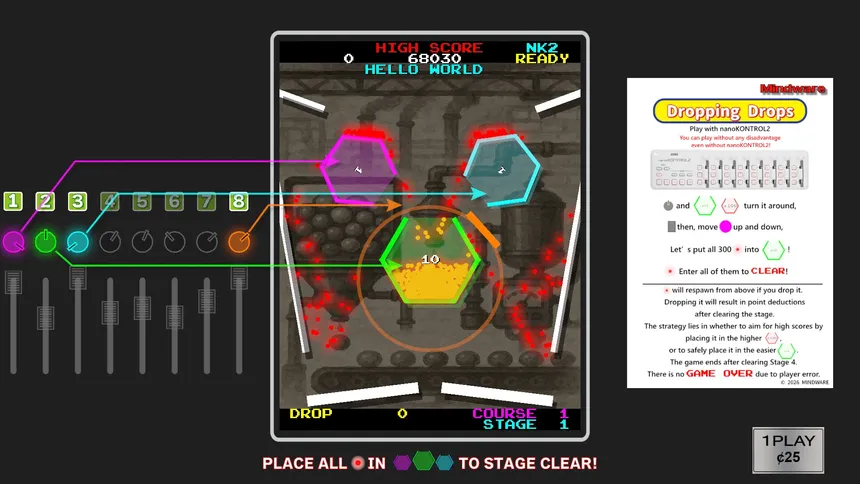 Скриншот 3 к игре Dropping Drops