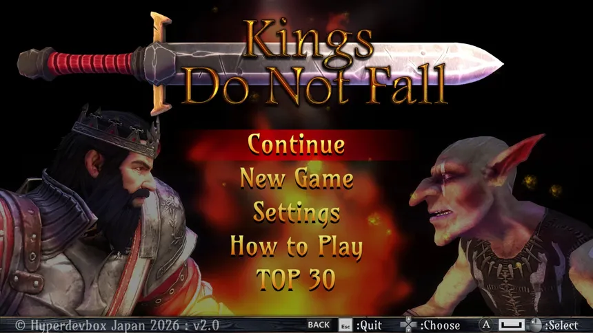 Скриншот 1 к игре Kings Do Not Fall
